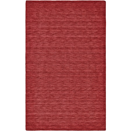 Red 5' x 8' Area Rug