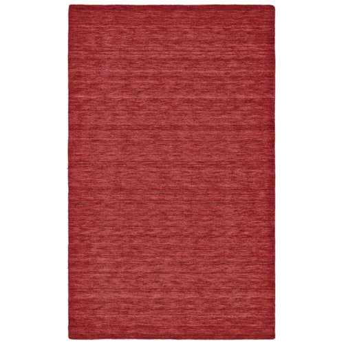 Red 5' x 8' Area Rug