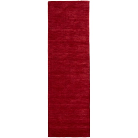 Red 2'-6" x 8' Runner Rug