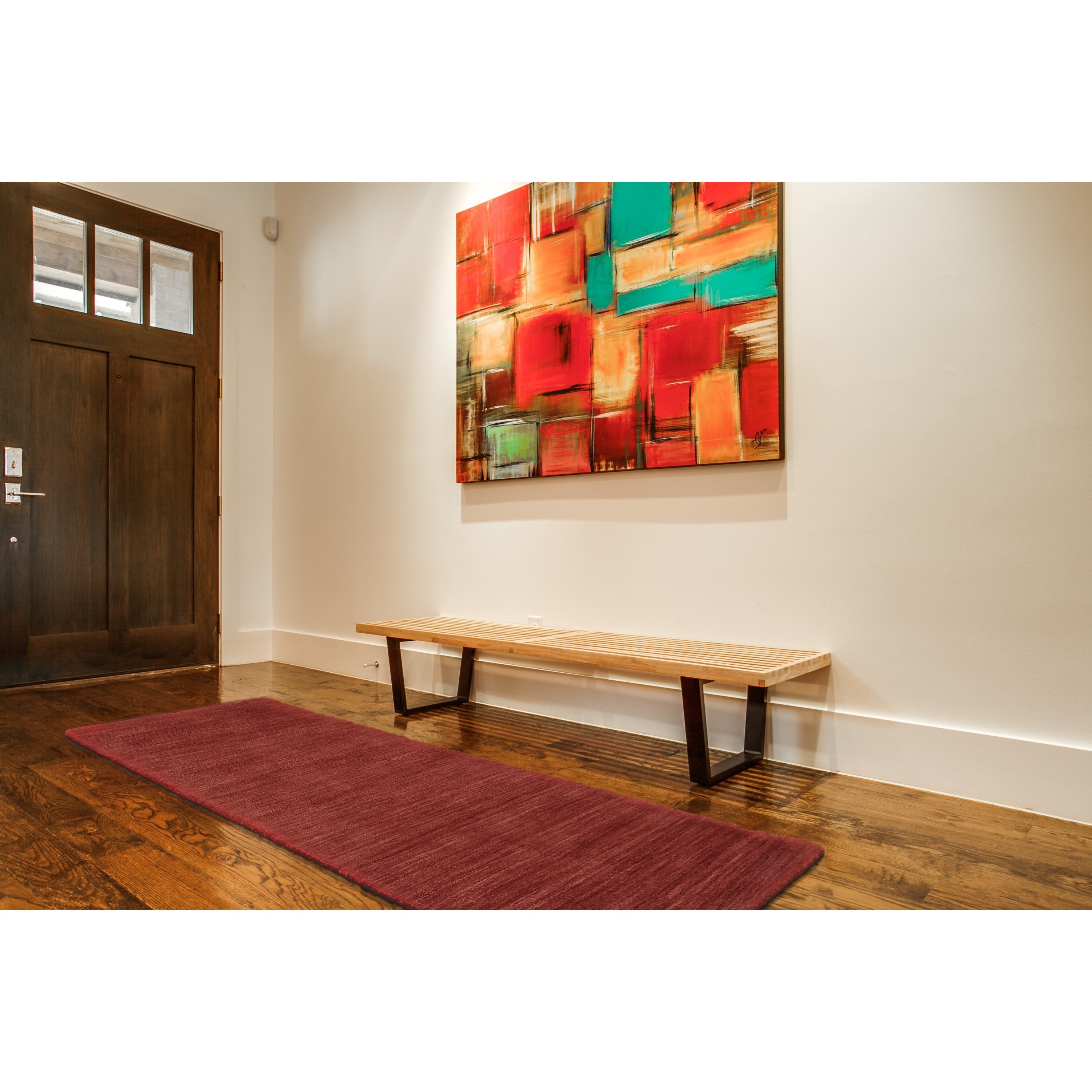 Feizy Rugs Luna Rust 3'-6" x 5'-6" Area Rug