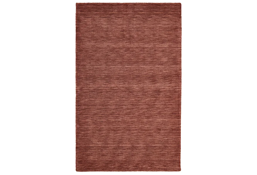 Luna Rust 5' x 8' Area Rug by Feizy Rugs at Sprintz Furniture