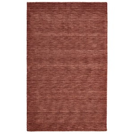 Rust 5' x 8' Area Rug