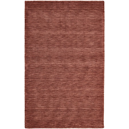 Rust 8' X 11' Area Rug