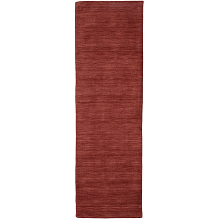 Rust 2'-6" x 8' Runner Rug