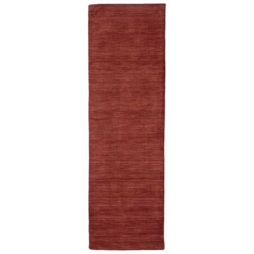 Rust 2'-6" x 8' Runner Rug