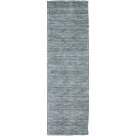 Smoke 2'-6" x 8' Runner Rug