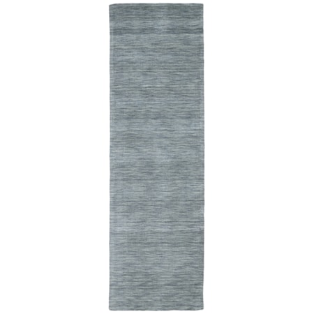 Smoke 2'-6" x 8' Runner Rug