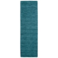 Teal 2'-6" x 8' Runner Rug