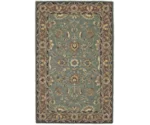 Feizy Rugs Magellan Light Blue/Brown 2'-6" x 8' Runner Rug