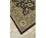 Feizy Rugs Magellan Dark Brown/Green 2'-6" x 8' Runner Rug