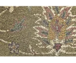 Feizy Rugs Magellan Dark Brown/Green 2'-6" x 8' Runner Rug