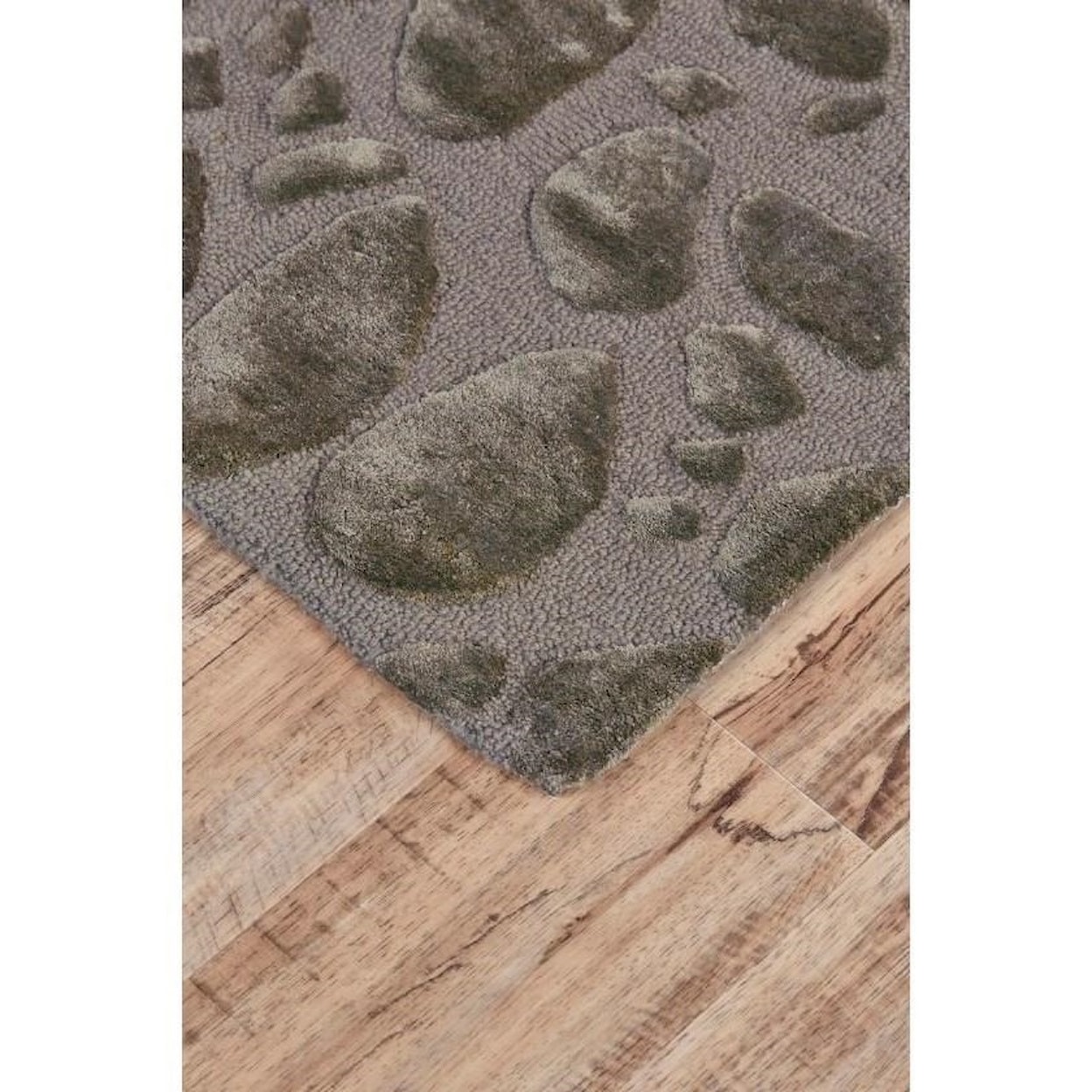 Feizy Rugs Mali Pewter 5' x 8' Area Rug