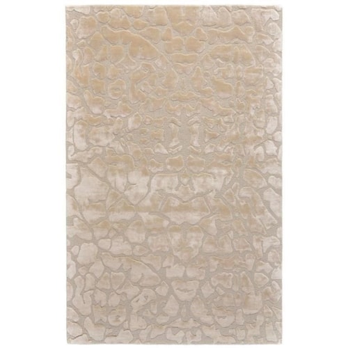 Ivory 3'-6" x 5'-6" Area Rug