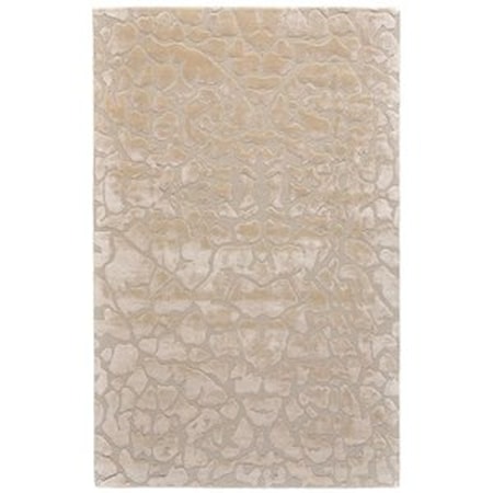Ivory 5' x 8' Area Rug