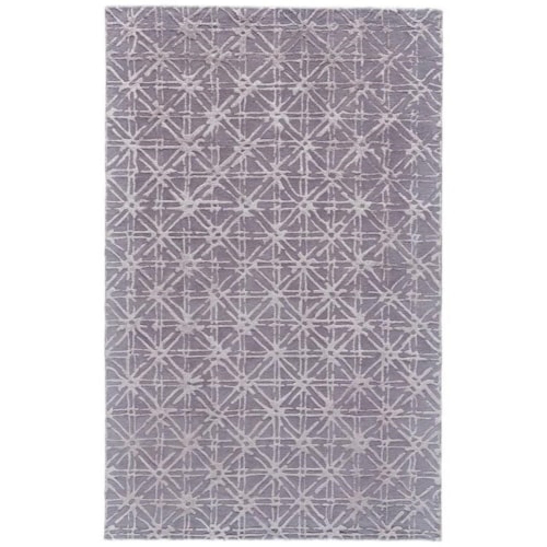 Gray/Silver 3'-6" x 5'-6" Area Rug