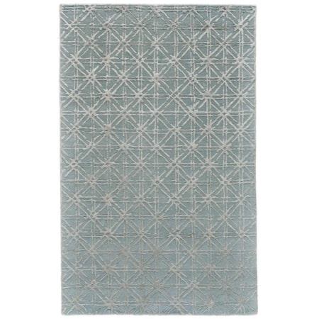 Manoa Blue-Beige 8x11