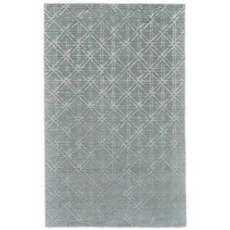 Manoa Blue-Beige 8x11