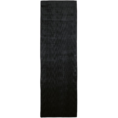 Charcoal 2'-6" x 8' Runner Rug