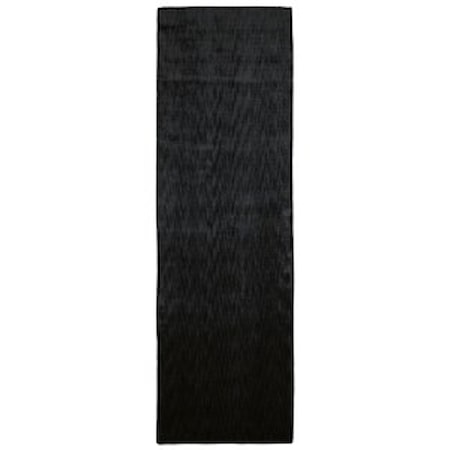 Charcoal 2'-6" x 8' Runner Rug