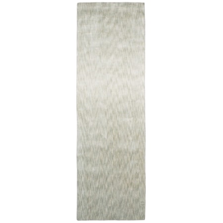 Ivory 2'-6" x 8' Runner Rug