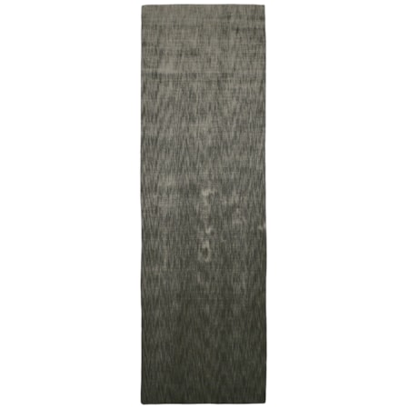 Smoke 2'-6" x 8' Runner Rug