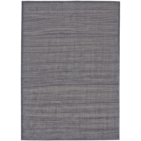 Sterling/White 5' x 8' Area Rug