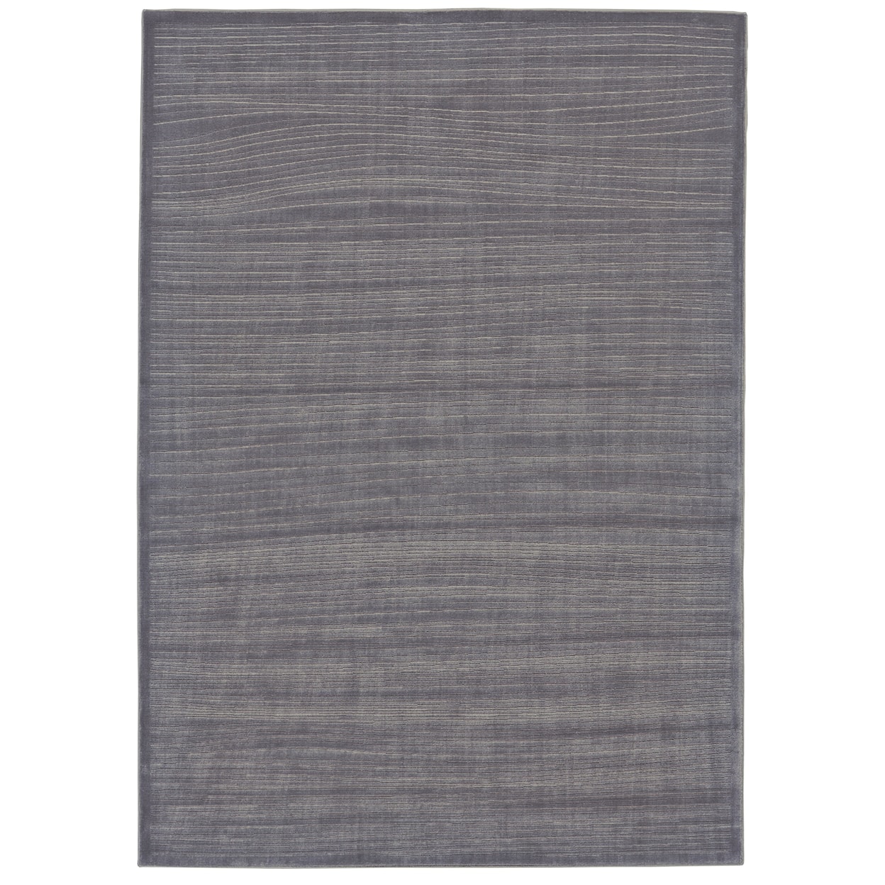 Feizy Rugs Melina Sterling/White 5' x 8' Area Rug