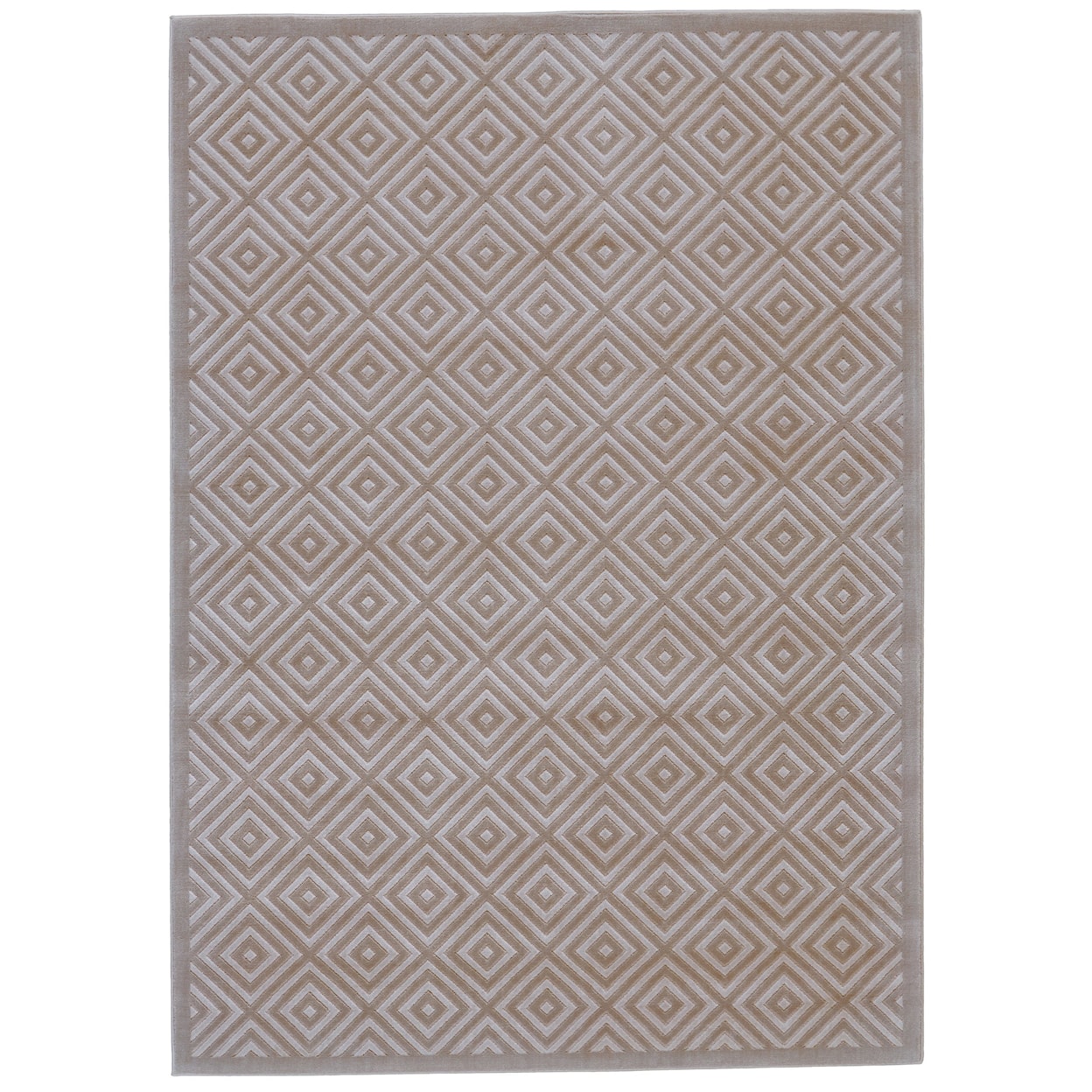 Feizy Rugs Melina Birch/Taupe 2'-2" x 4' Area Rug