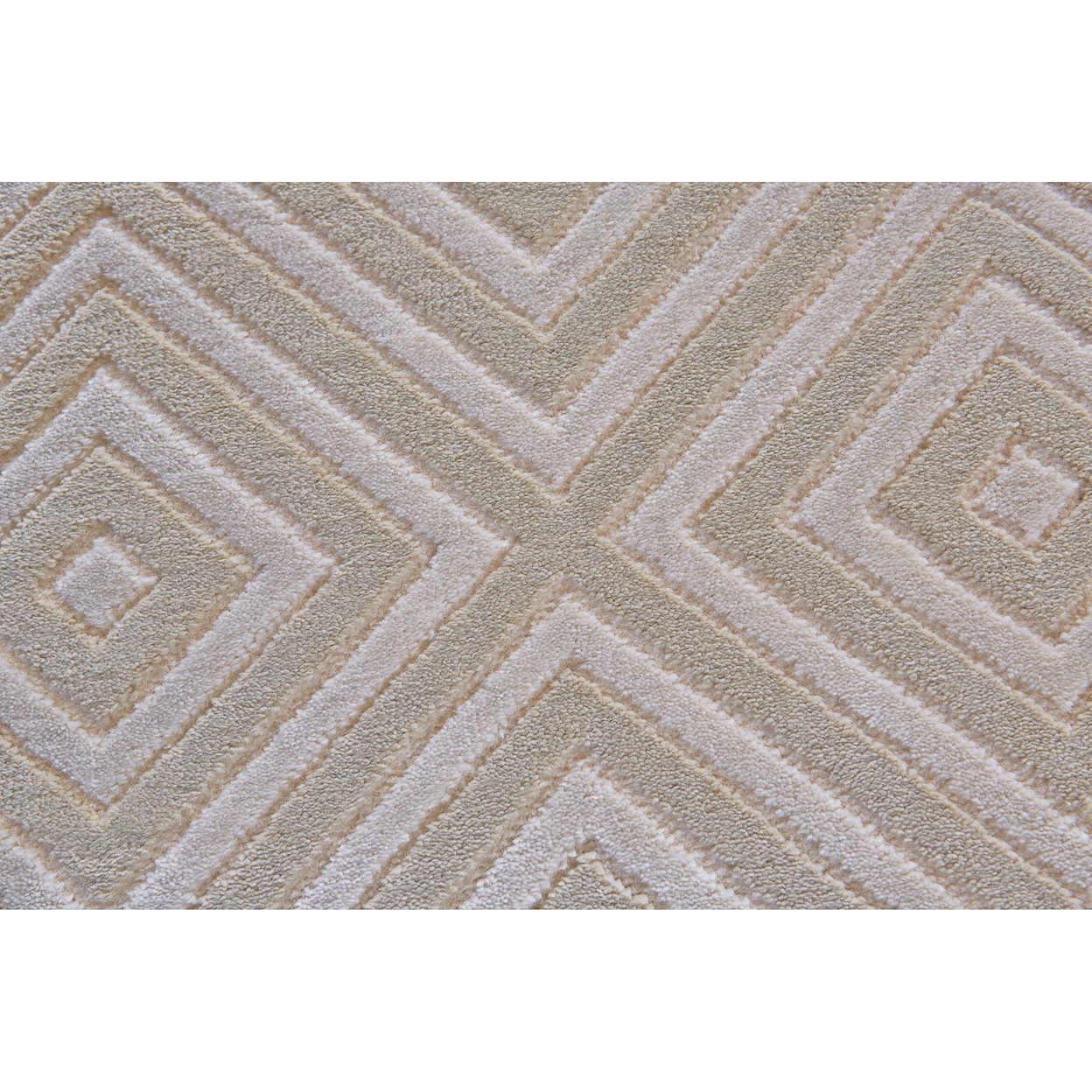 Feizy Rugs Melina Birch/Taupe 2'-2" x 4' Area Rug