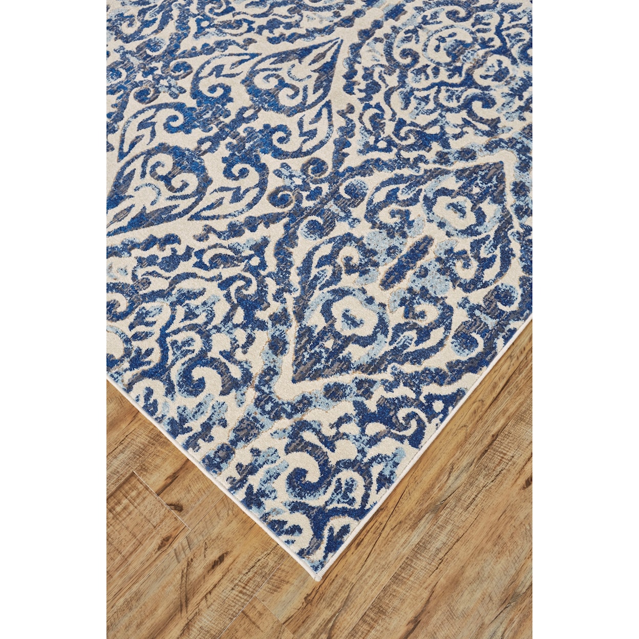 Feizy Rugs Milton Royal 2'-7" x 8' Runner Rug