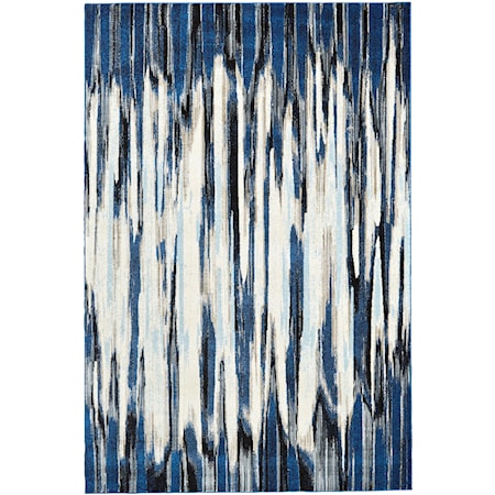 Indigo 2'-7" x 8' Runner Rug