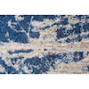 Feizy Rugs Milton Atlantic 2'-7" x 8' Runner Rug