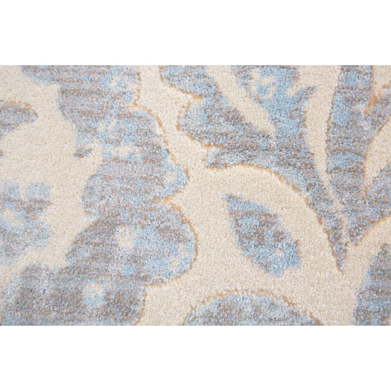 Feizy Rugs Milton Mist 8'-9" X 8'-9" Round Area Rug