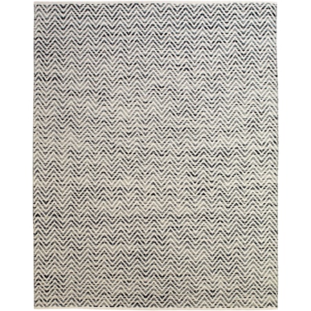 Dark Blue/Gray 3'-6" x 5'-6" Area Rug