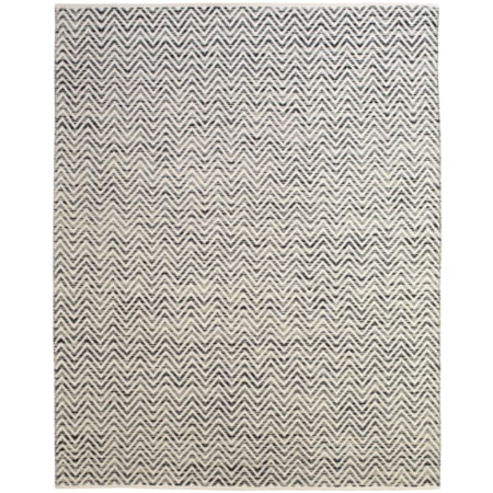 Dark Blue/Gray 8' X 11' Area Rug