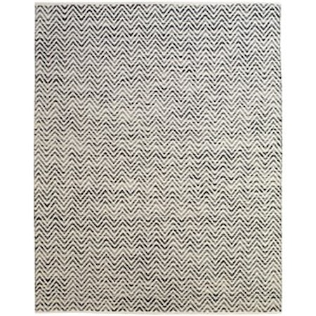 Dark Blue/Gray 8' X 11' Area Rug