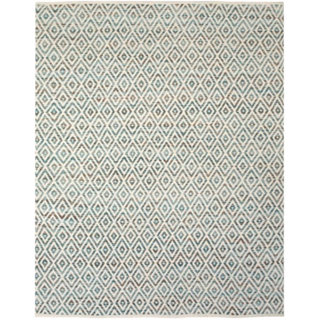 Aqua 5' x 8' Area Rug