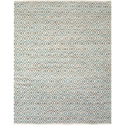 Aqua 2' x 3' Area Rug