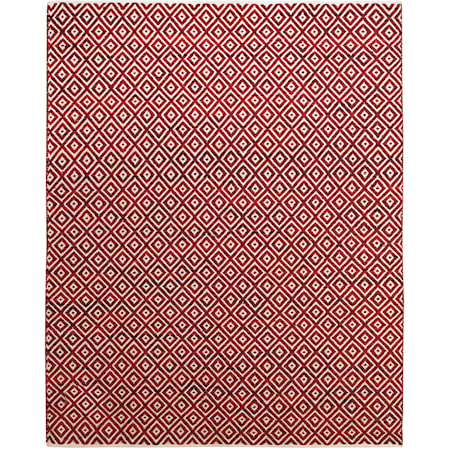 Red 5' x 8' Area Rug