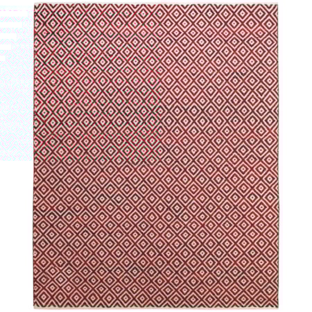 Red 5' x 8' Area Rug