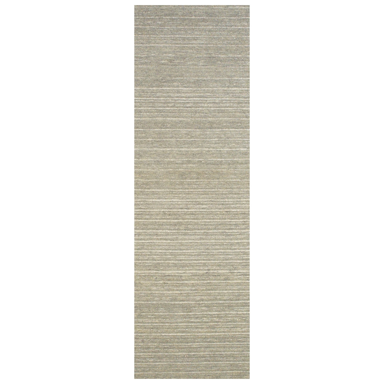 Feizy Rugs Morisco Smoke 2'-6" x 8' Runner Rug