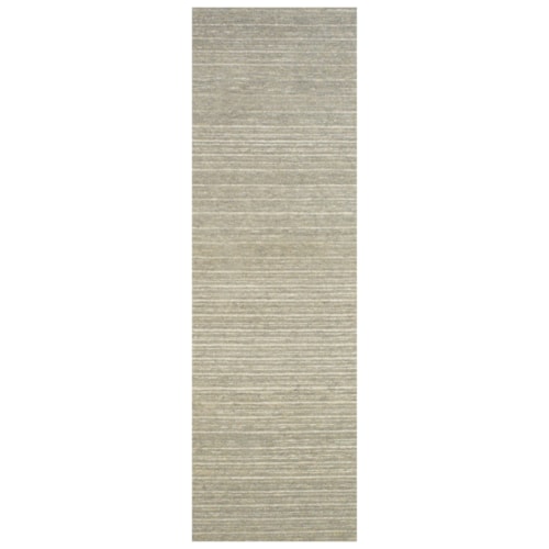 Smoke 2'-6" x 8' Runner Rug