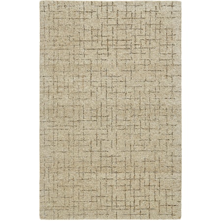 Mushroom 3'-6" x 5'-6" Area Rug