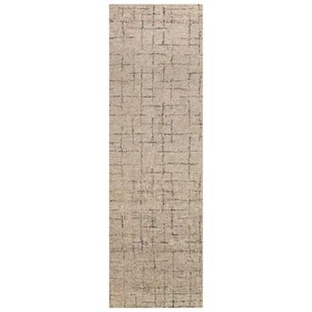 Mushroom 2'-6" x 8' Runner Rug