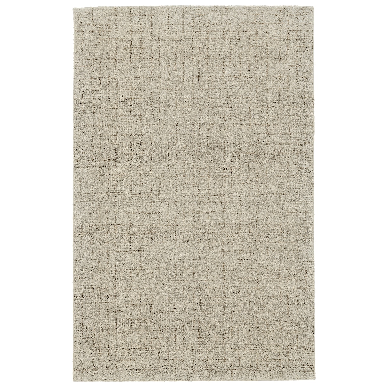 Feizy Rugs Morisco Oatmeal 3'-6" x 5'-6" Area Rug