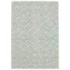 Feizy Rugs Morisco Aqua 3'-6" x 5'-6" Area Rug