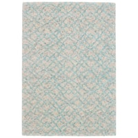 Aqua 3'-6" x 5'-6" Area Rug