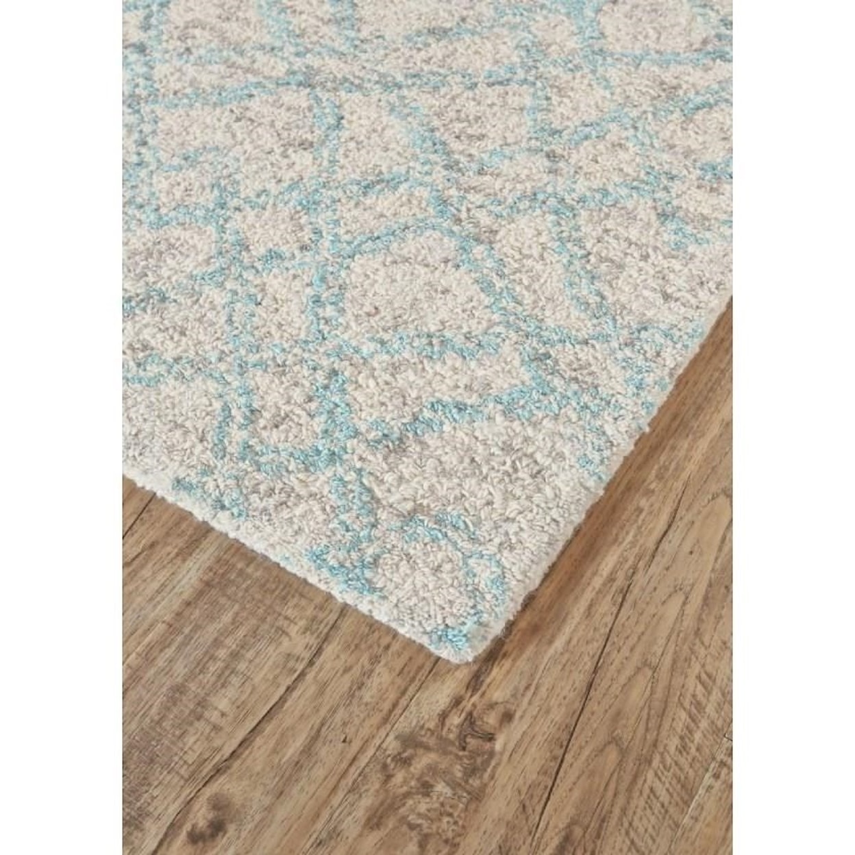 Feizy Rugs Morisco Aqua 8' X 11' Area Rug