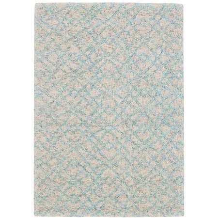 Aqua 9'-6" x 13'-6" Area Rug