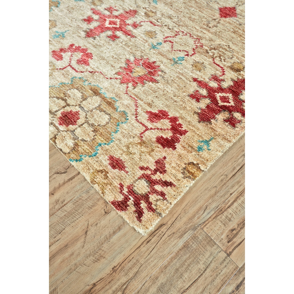 Feizy Rugs Neela Beige 5'-6" x 8'-6" Area Rug